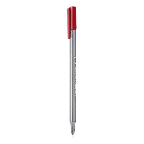 Staedtler Marcador Triplus Broadliner Carmim-escuro