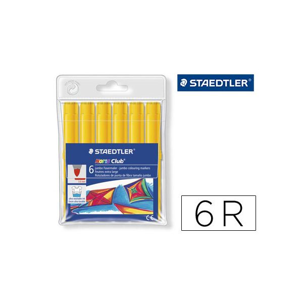 Staedtler Marcador Color Jumbotraco 3 mm Unicolor Amarelo - OFF072744CE