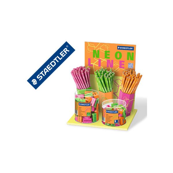 Staedtler Lápis de Grafite Wopex Neon Ecologico Expositor de 120 un. - OFF079547CE