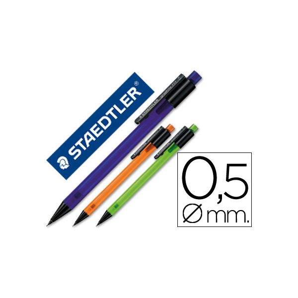 Staedtler Lapiseira Mars 0.5 mm Translucido Sortido - OFF043264CE