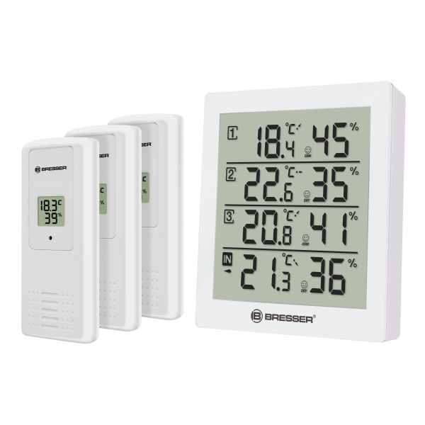 Bresser Estação Meteorológica Temeo Hygro Quadro white - 7000020GYE000