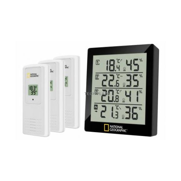National Geographic Thermo- Hygrometeter 4 Measurement - 9070200