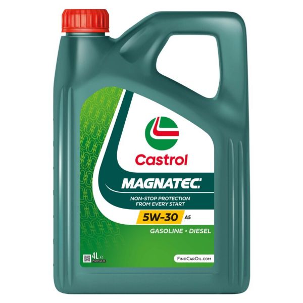 Castrol Óleo de motor para motores a gasolina e gasóleo 5W-30 A5 4 l