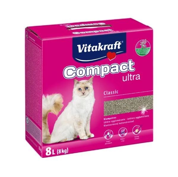 Vitakraft Absorvente Gatos Ultra Aglomerante 8Kg 14031