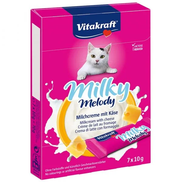 Vitakraft Lanche De Queijo Milky Melody 11x70g