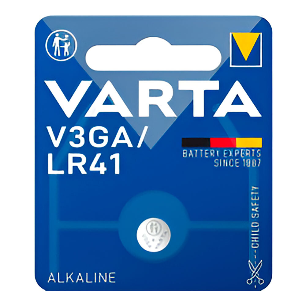 Bateria alcalina lr41 / v3ga, (blister 1 unidade)