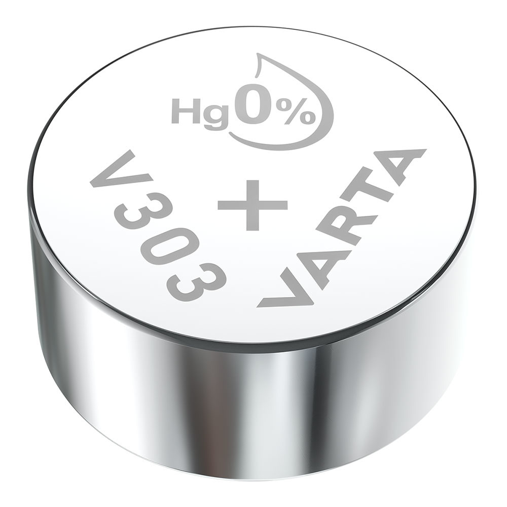 Bateria de botão sr44 - v303 varta 175mah (blíster 1 unid.) ø11,6x5,4mm