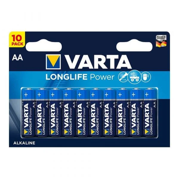 Varta Pilhas 1x10 High Energy Mignon AA LR6 - 4906121461
