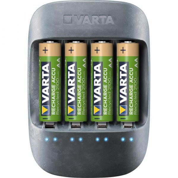 Varta Carregador ECO + 4 Akkus AAA Micro 800 mAh 57680 101 421 57680 101 421 - 57680 101 421