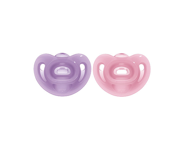 NUK Chupeta Sensitive Silicone 0-6M 2 Unidades