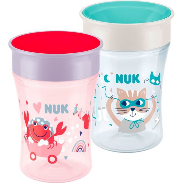 Nuk Magic Cup Magic Cup 2 Pack Chávena Girl 2x230 ml