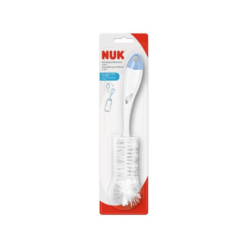 Nuk Escovilhão de Biberões 2 em 1 - Sortido