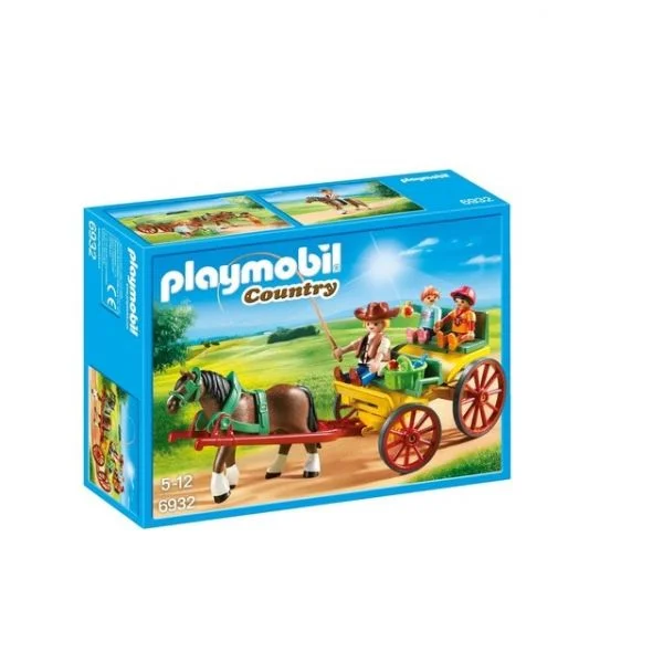 Playmobil Country Carruagem com Cavalo