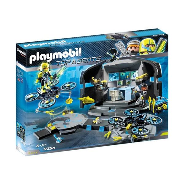 Playmobil Top Agents - Centro de Comando do Dr.Drone - 9250