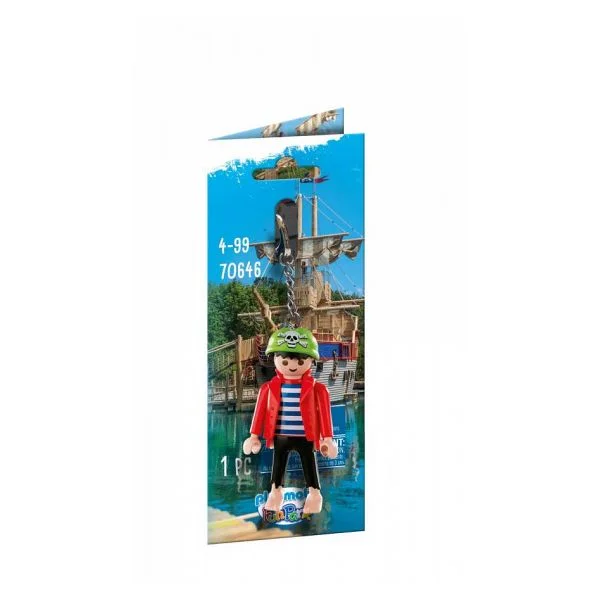 Playmobil Chaveiro Rico o Pirata - 70646
