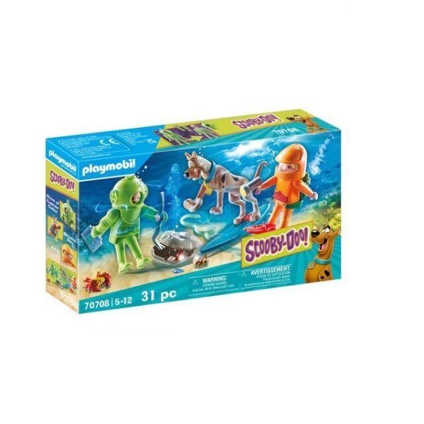 Playmobil - Scooby-doo! Aventura com Ghost of Captain Cutler 70708
