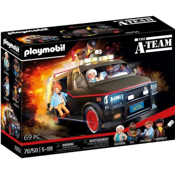 Playmobil A-Team Carrinha do Esquadrão Classe A - 70750
