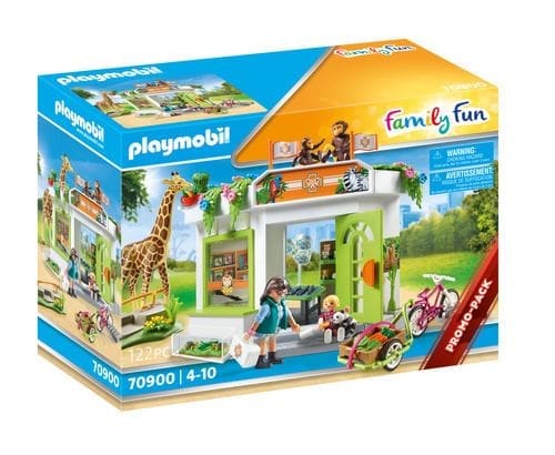 Playmobil 70900 - Consulta Veterinária no Zoo 4+