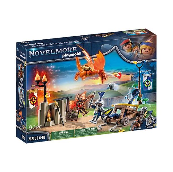 Playmobil Novelmore Vs Burnham Raiders Zona De Batalha - 71210
