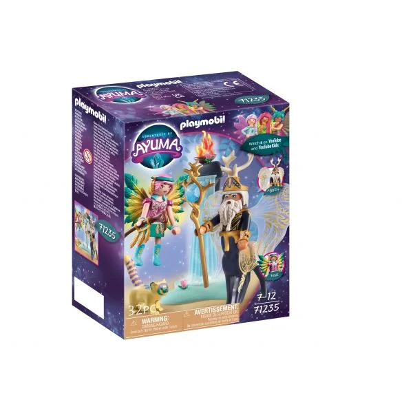 Playmobil Ayuma Abjatus Com A Fada Cavaleira Hildi - 71235