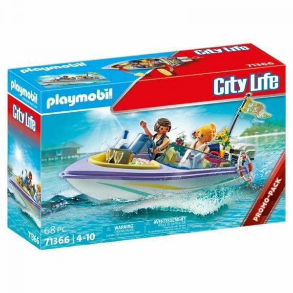 Playmobil City Life Passeio de Lancha na Lua de Mel - 71366