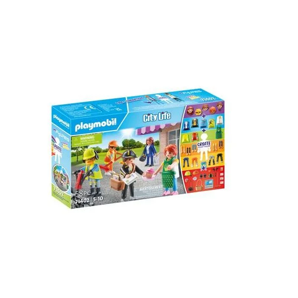 Playmobil City Life Cria as tuas Figuras: a Vida na Cidade - 71402