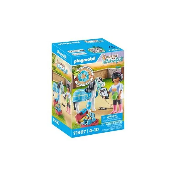 Playmobil Horses of Waterfall Sereia Cuidado dos Animais - 71497