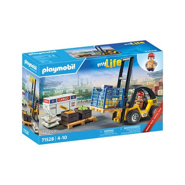 Playmobil My Life Empilhadora - 71528