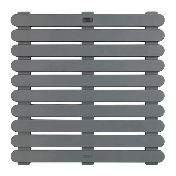 Tapete Wenko Estrado Duche Antiderrapante Cinzento 55x55cm 22947100