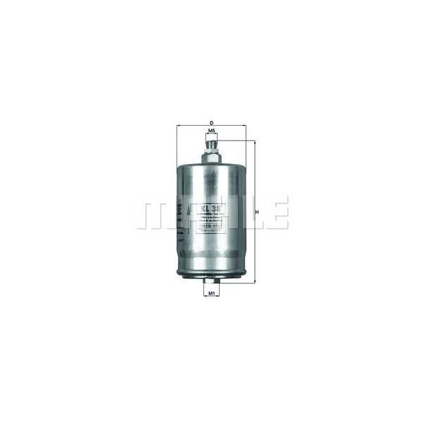Mahle Filters Filtro de Combustível - KL38