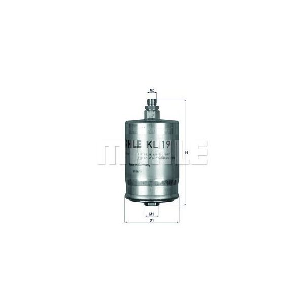 Mahle Filters Filtro de Combustível - KL19
