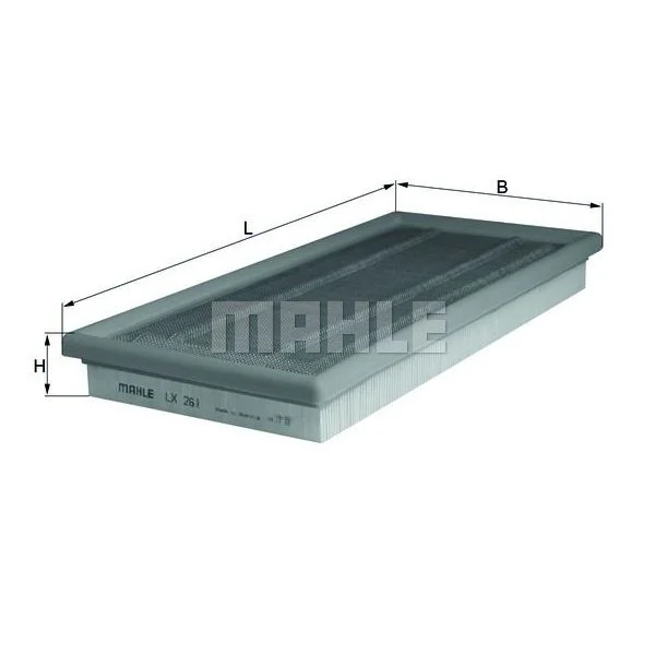 Mahle Filters Filtro de Ar - LX261