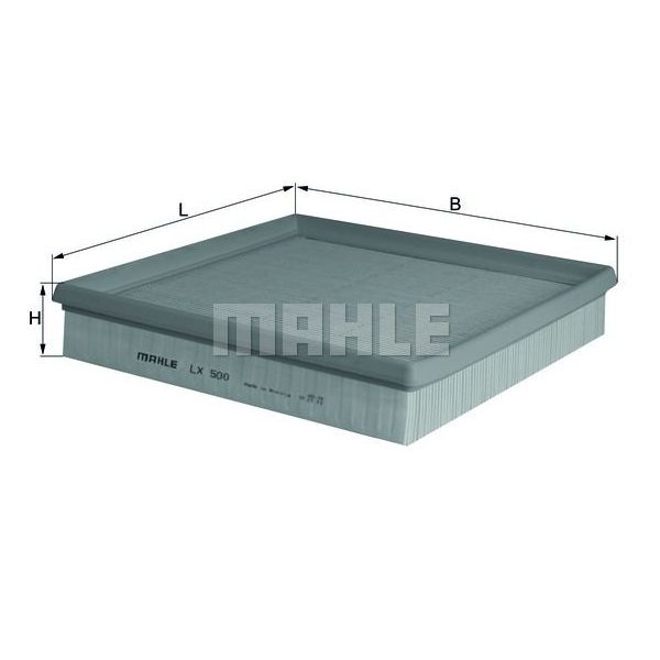 Mahle Filters Filtro de Ar - LX500