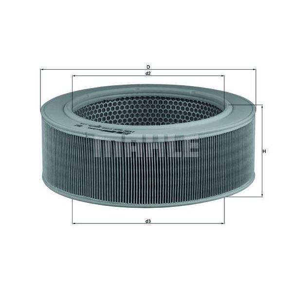 Mahle Filters Filtro de Ar - LX284