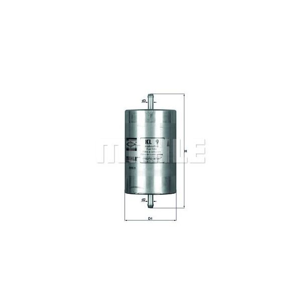 Mahle Filters Filtro de Combustível - KL9