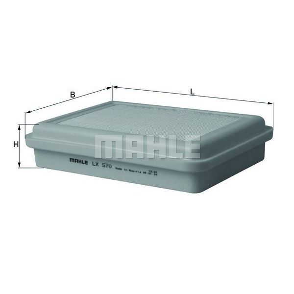 Mahle Filters Filtro de Ar - LX570