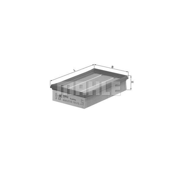 Mahle Filters Filtro de Ar - LX624