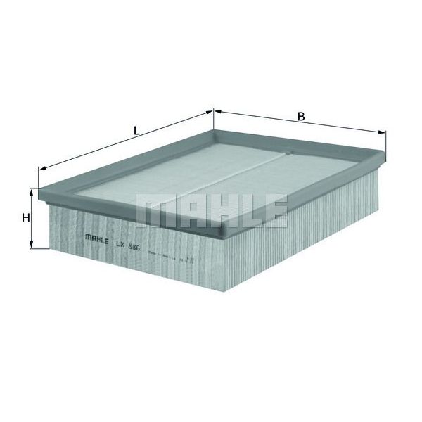 Mahle Filters Filtro de Ar - LX886