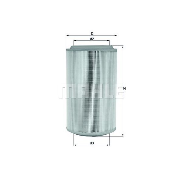 Mahle Filters Filtro de Ar - LX913
