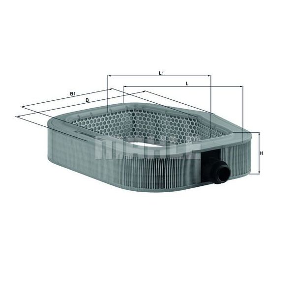 Mahle Filters Filtro de Ar - LX990