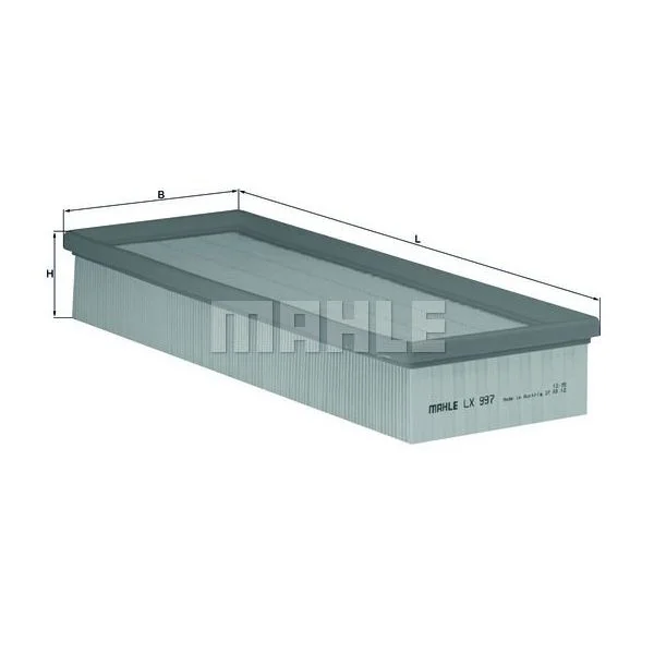 Mahle Filters Filtro de Ar - LX997