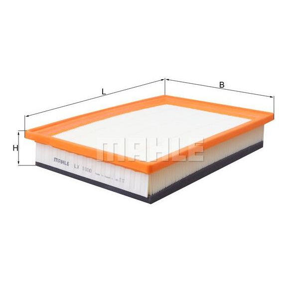 Mahle Filters Filtro de Ar - LX1000