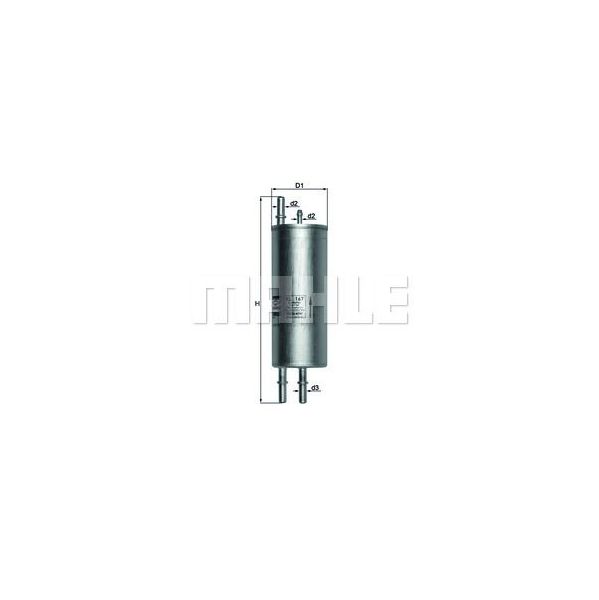 Mahle Filters Filtro de Combustível - KL167