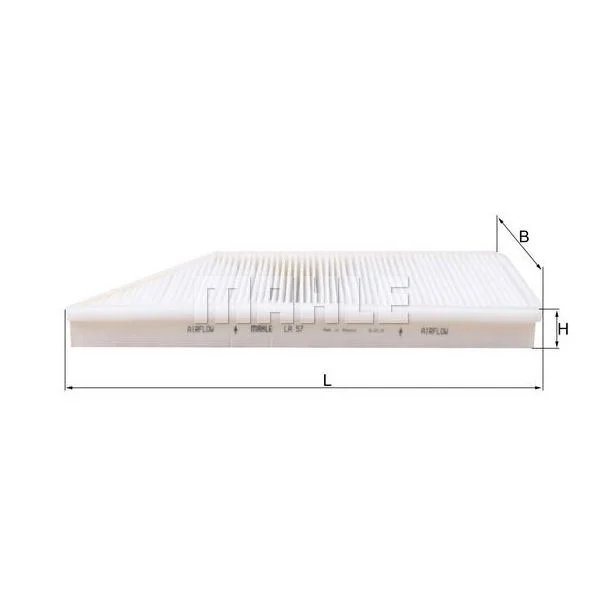 Mahle Filters Filtro, Ar do Habitáculo - LA57