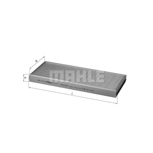 Mahle Filters Filtro, Ar do Habitáculo - LA77