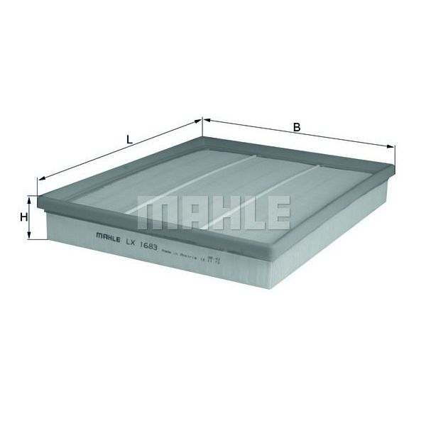 Mahle Filters Filtro de Ar - LX1683