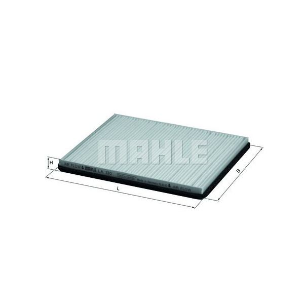 Mahle Filters Filtro, Ar do Habitáculo - LA130