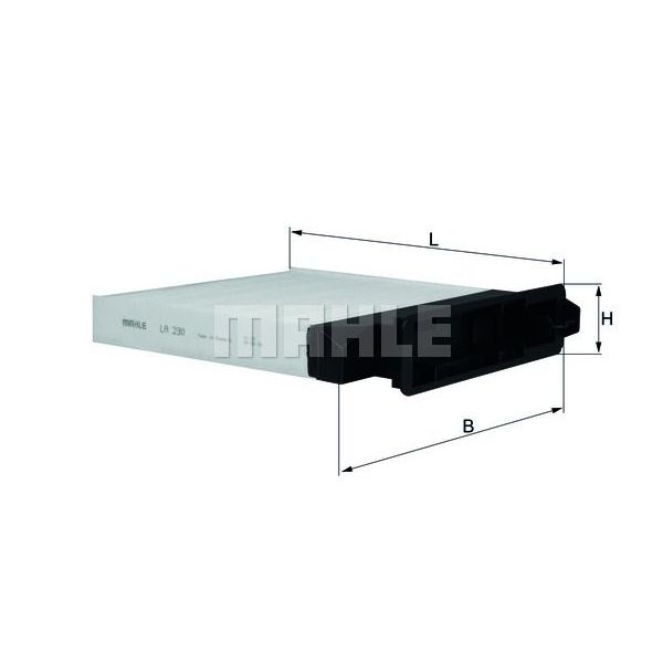 Mahle Filters Filtro, Ar do Habitáculo - LA230