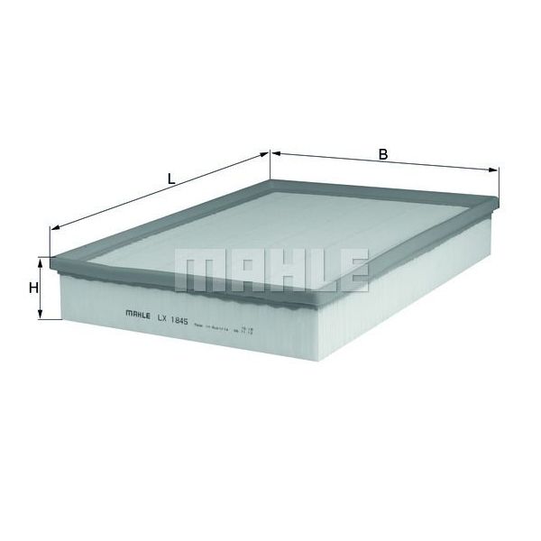 Mahle Filters Filtro de Ar - LX1845