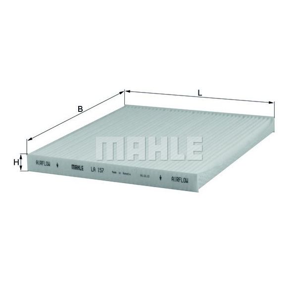 Mahle Filters Filtro, Ar do Habitáculo - LA157